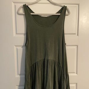 High low sides babydoll tank